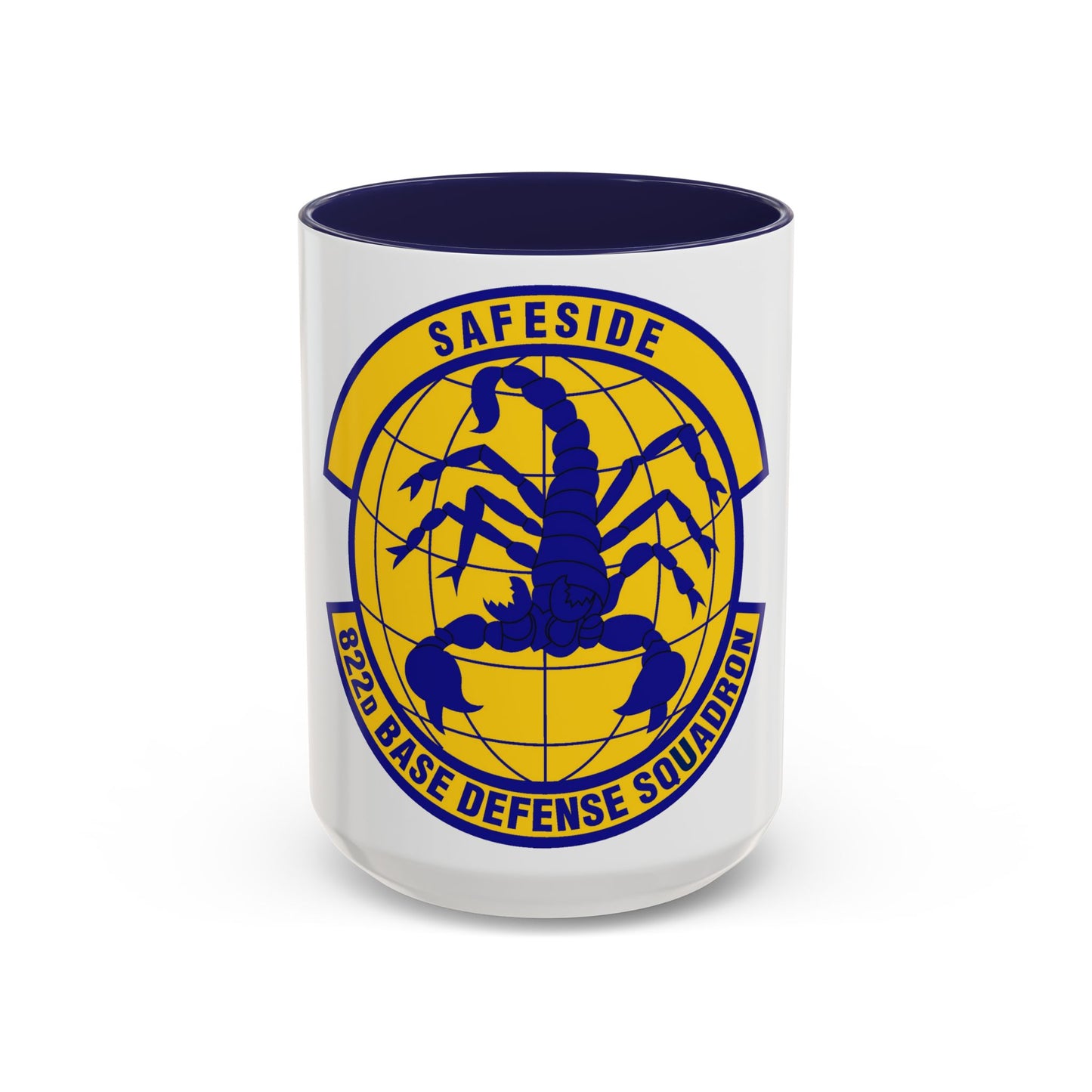 822 Base Defense Squadron ACC (U.S. Air Force) Accent Coffee Mug