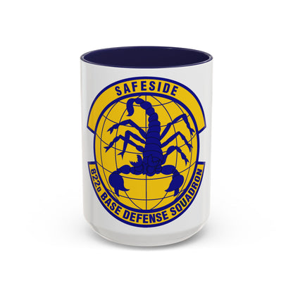 822 Base Defense Squadron ACC (U.S. Air Force) Accent Coffee Mug