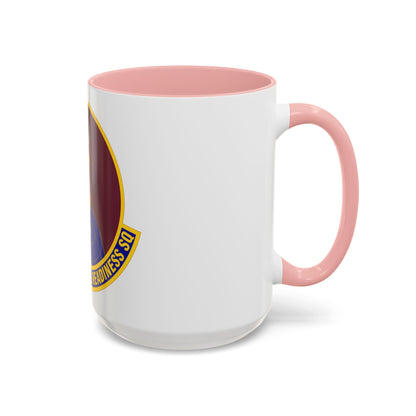 90 Operational Medical Readiness Squadron AFGSC (U.S. Air Force) Accent Coffee Mug