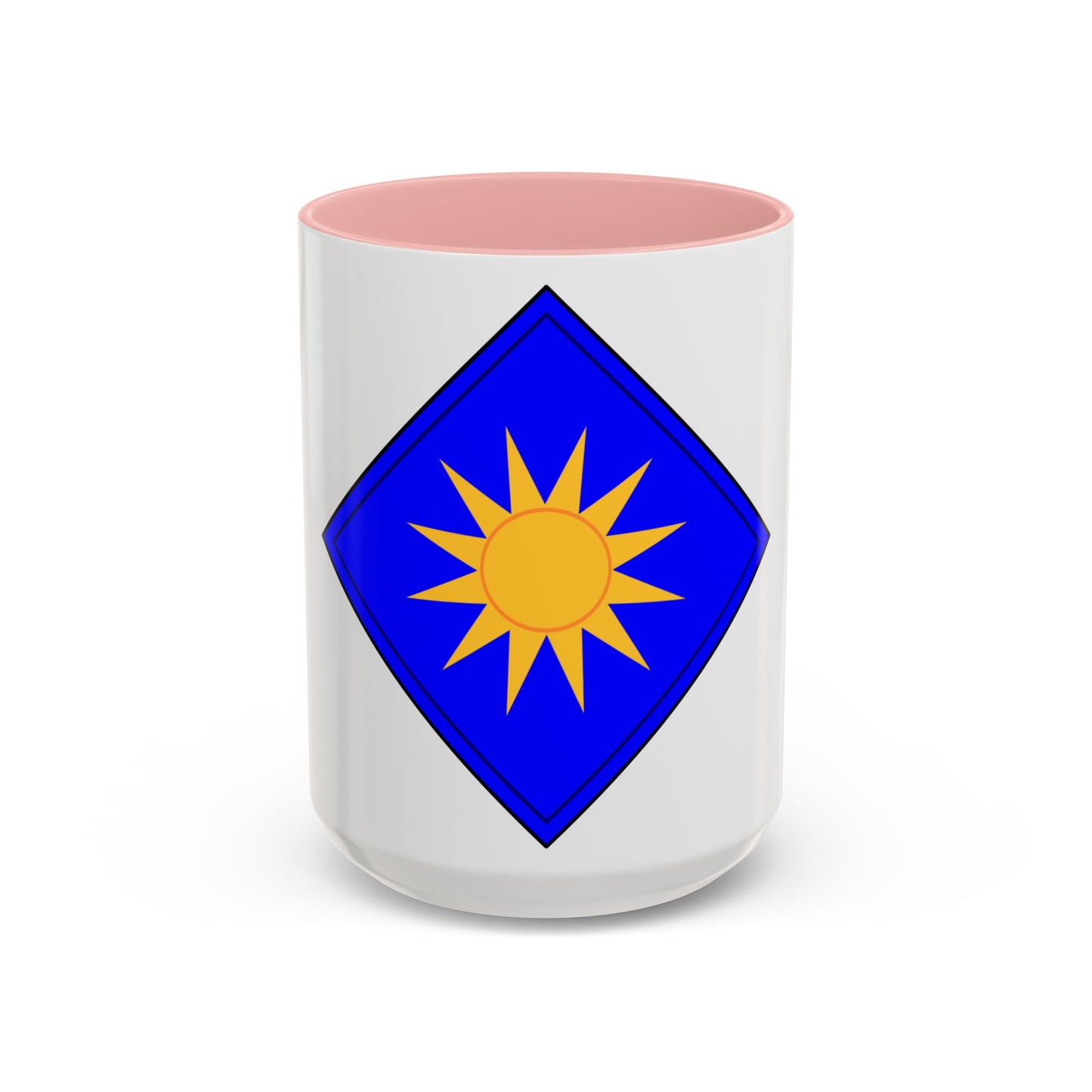 40th Infantry Division CSIB (U.S. Army) Accent Coffee Mug