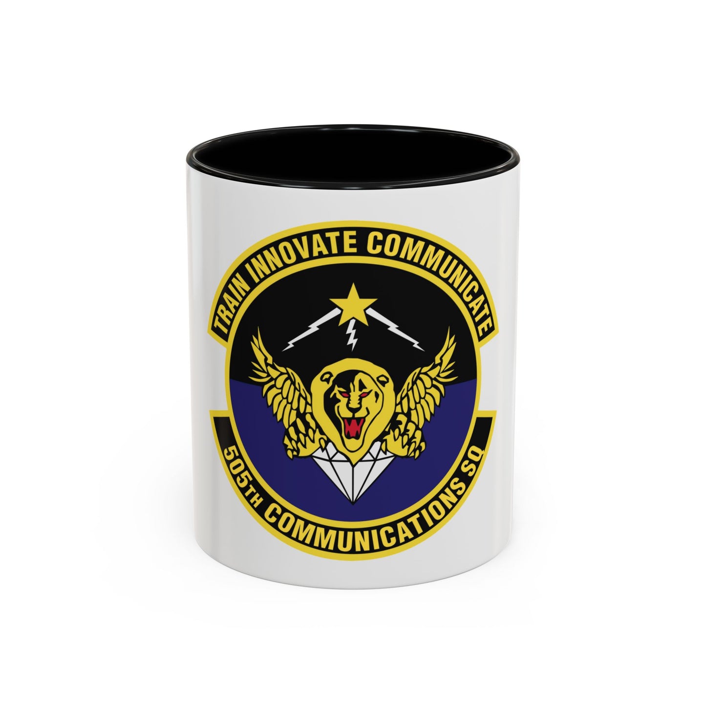 505th Communications Squadron (U.S. Air Force) Accent Coffee Mug