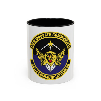 505th Communications Squadron (U.S. Air Force) Accent Coffee Mug