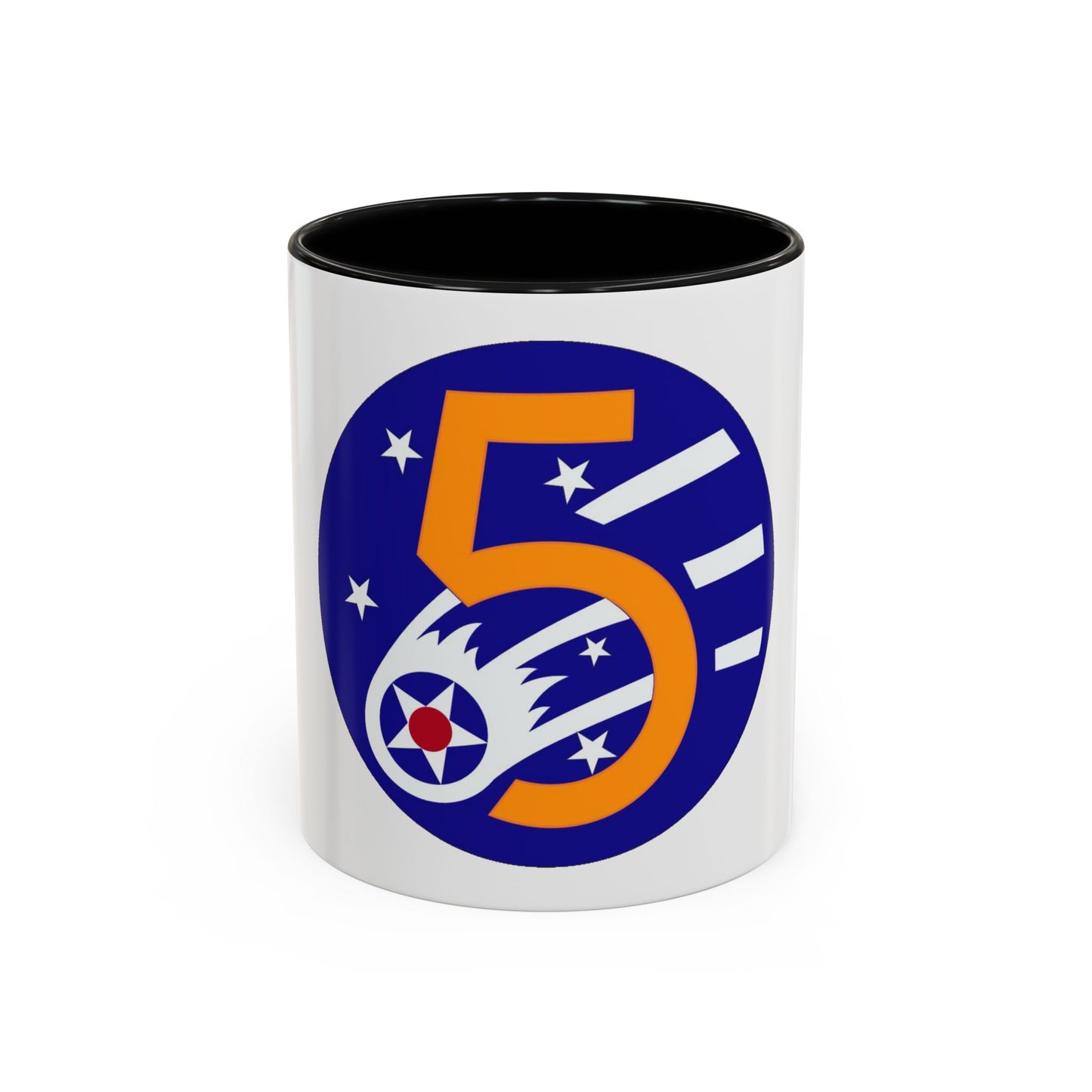 5 Air Force (U.S. Army) Accent Coffee Mug