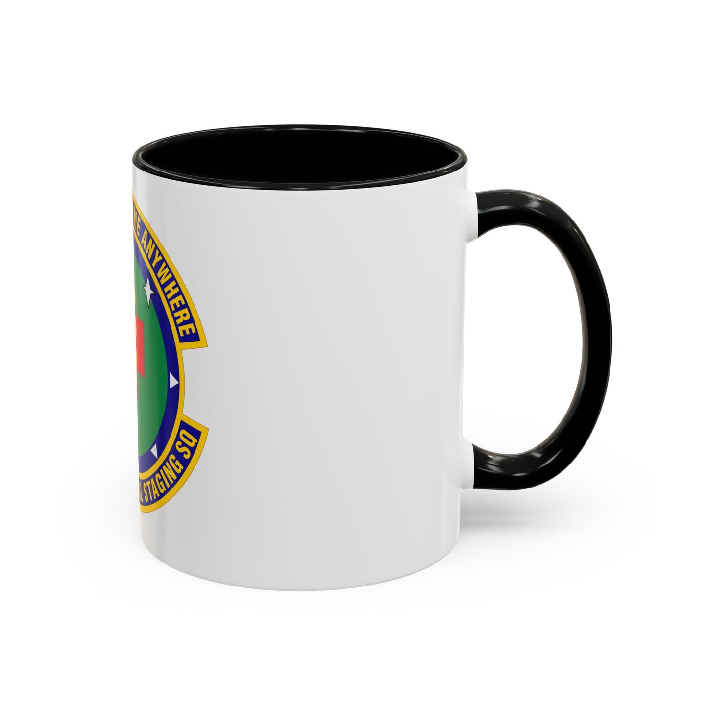 446 Aeromedical Staging Squadron AFRC (U.S. Air Force) Accent Coffee Mug