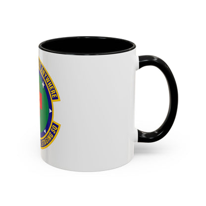 446 Aeromedical Staging Squadron AFRC (U.S. Air Force) Accent Coffee Mug