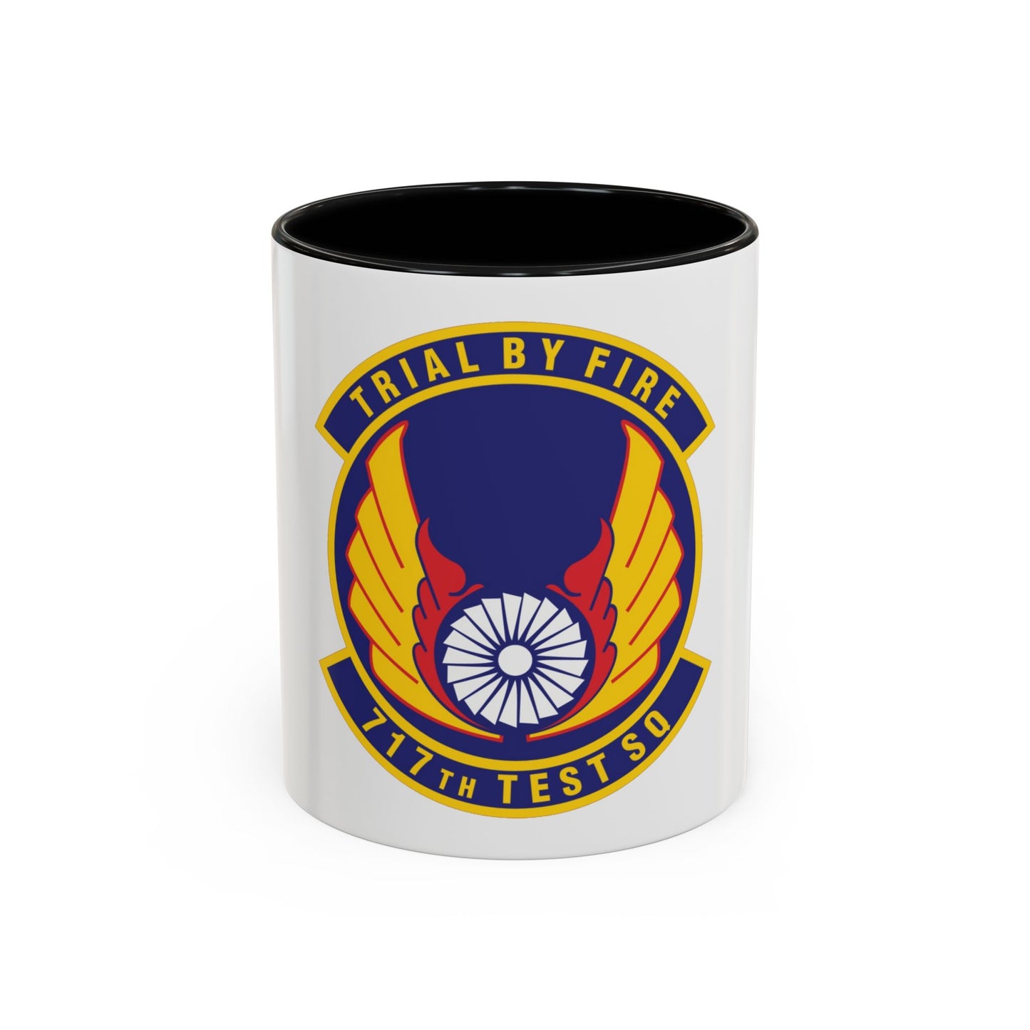 717th Test Squadron (U.S. Air Force) Accent Coffee Mug