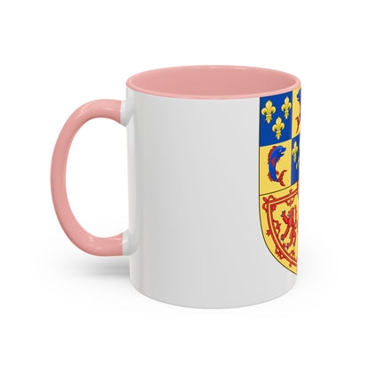 Royal Arms of the Kingdom of Scotland (1559) - Accent Coffee Mug