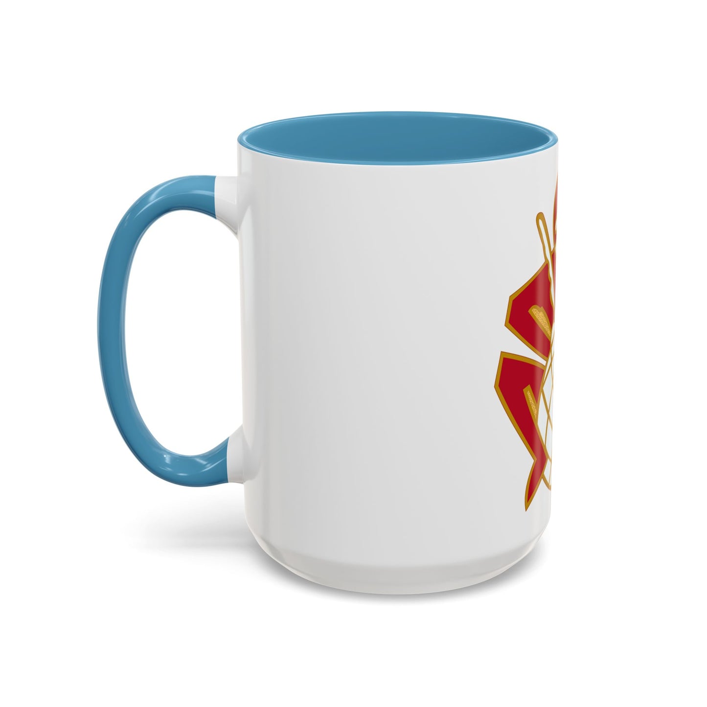 64 Engineer Battalion (U.S. Army) Accent Coffee Mug
