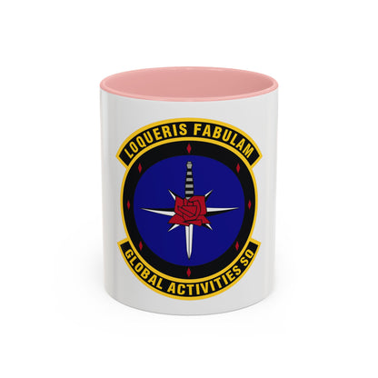 Global Activities Squadron (U.S. Air Force) Accent Coffee Mug
