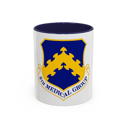 8 Medical Group PACAF (U.S. Air Force) Accent Coffee Mug