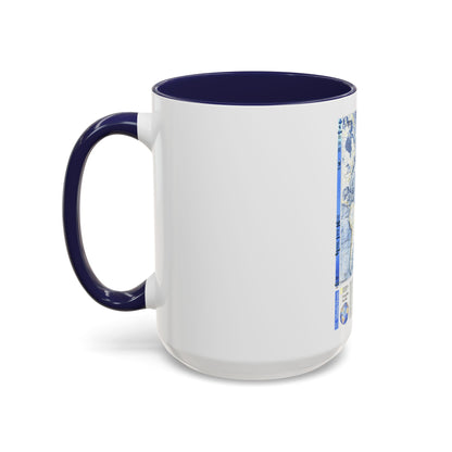 Atlantic Ocean (1990) (Map) Accent Coffee Mug