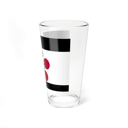 Flag of the Maeda Lords of Kanazawa in Kaga Province C (Japan) Pint Glass 16oz