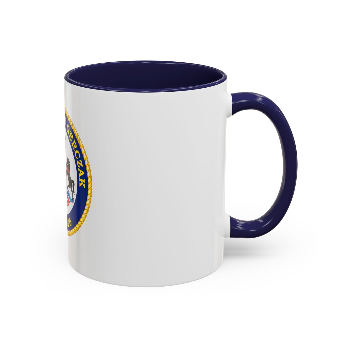 USCGC JOSEPH GERCZAK WPC 1126 (U.S. Coast Guard) Accent Coffee Mug