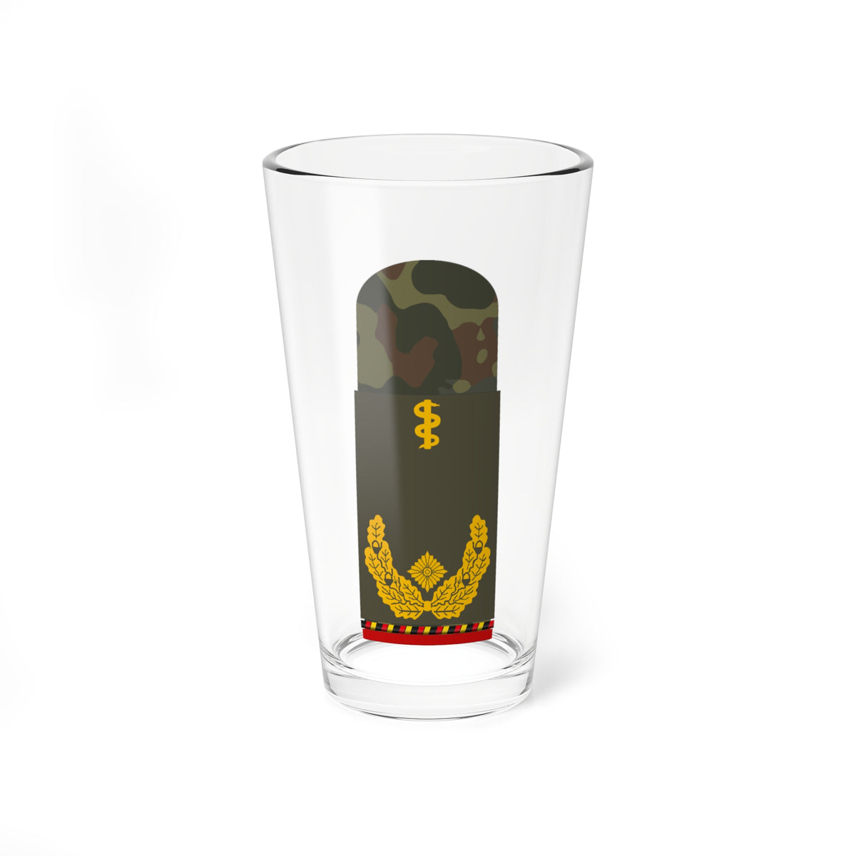 HA OS5 61b Generalarzt a.D. HMx R (Germany) (Military Rank) Pint Glass 16oz