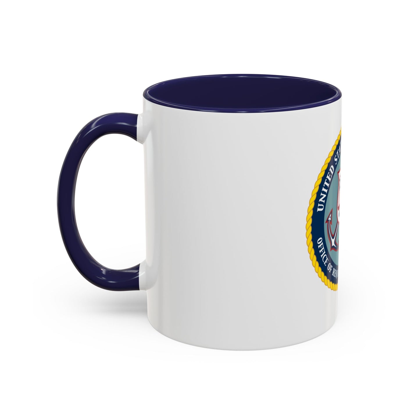 USCG Office of Requirements & Analysis (U.S. Coast Guard) Accent Coffee Mug