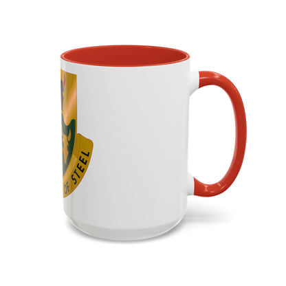 195 Armor Regiment (U.S. Army) Accent Coffee Mug