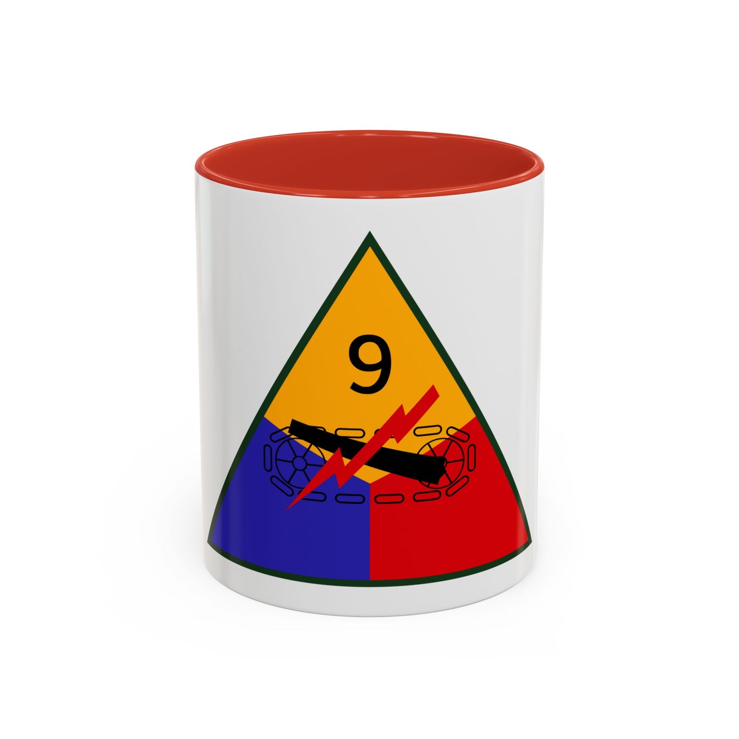 9th Armored Division (U.S. Army) Accent Coffee Mug
