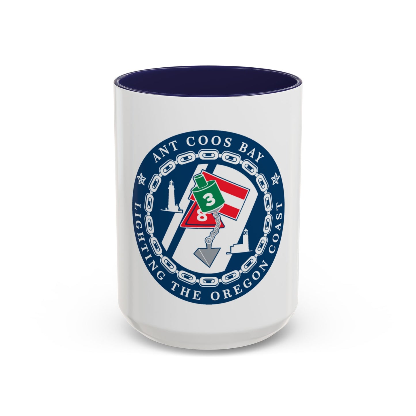 ANT Coos Bay Oregon (U.S. Coast Guard) Accent Coffee Mug
