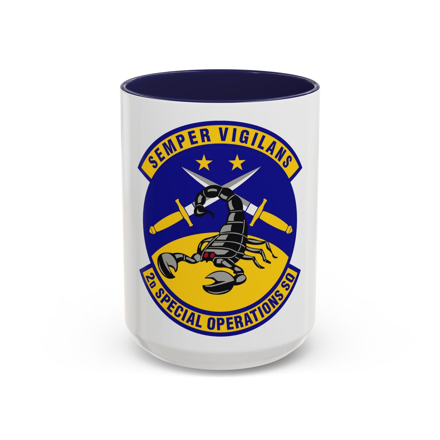2d Special Operations Squadron (U.S. Air Force) Accent Coffee Mug