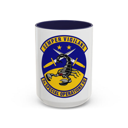 2d Special Operations Squadron (U.S. Air Force) Accent Coffee Mug