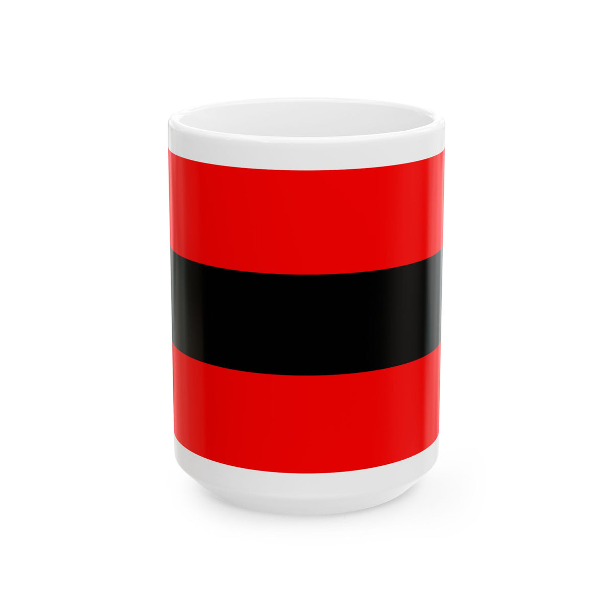 Civil Ensign of Albania - White Coffee Mug