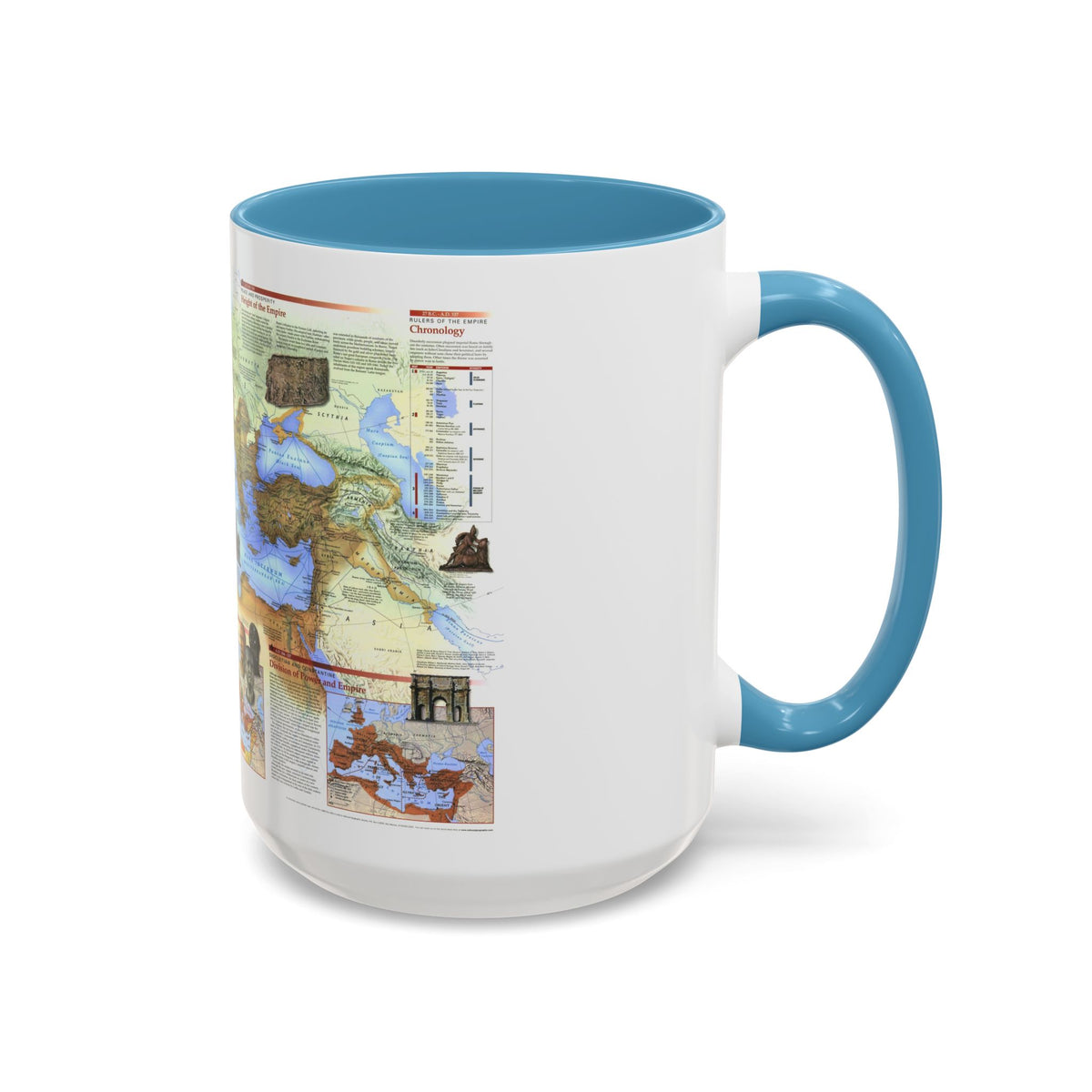 Roman Empire (1997) (Map) Accent Coffee Mug