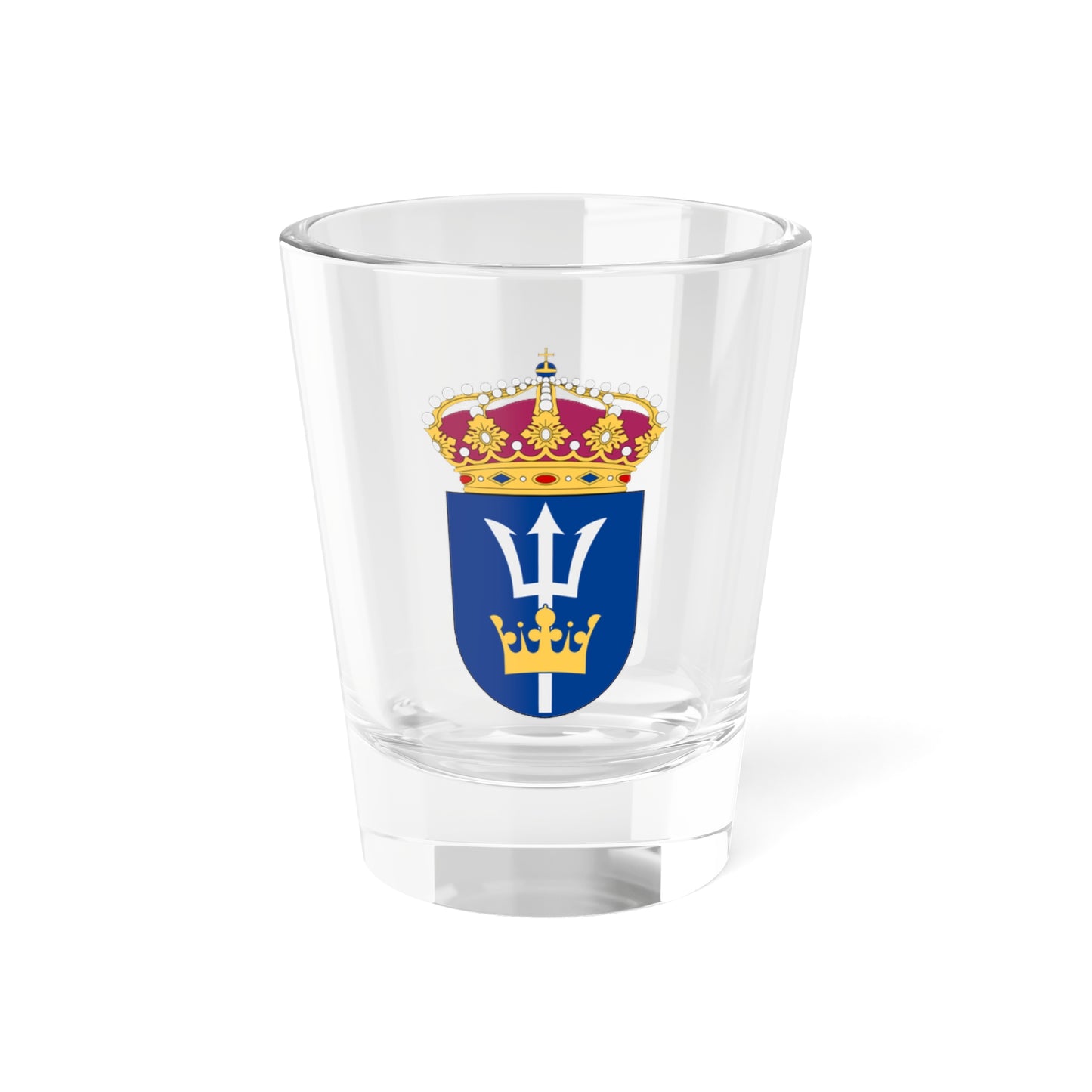 HMS Mysing vapen (Sweden) (Coat of Arms) Shot Glass 1.5oz