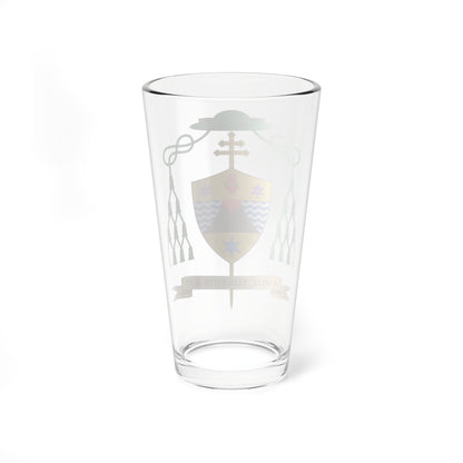 Escudo de Dagoberto Campos Salas (Spain) (Coat of Arms) Pint Glass 16oz