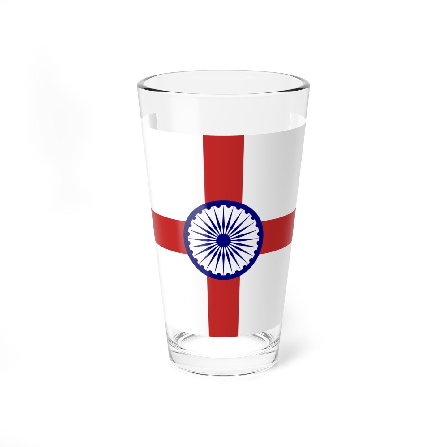 Admiral of the Indian Navy rank flag (India) Pint Glass 16oz