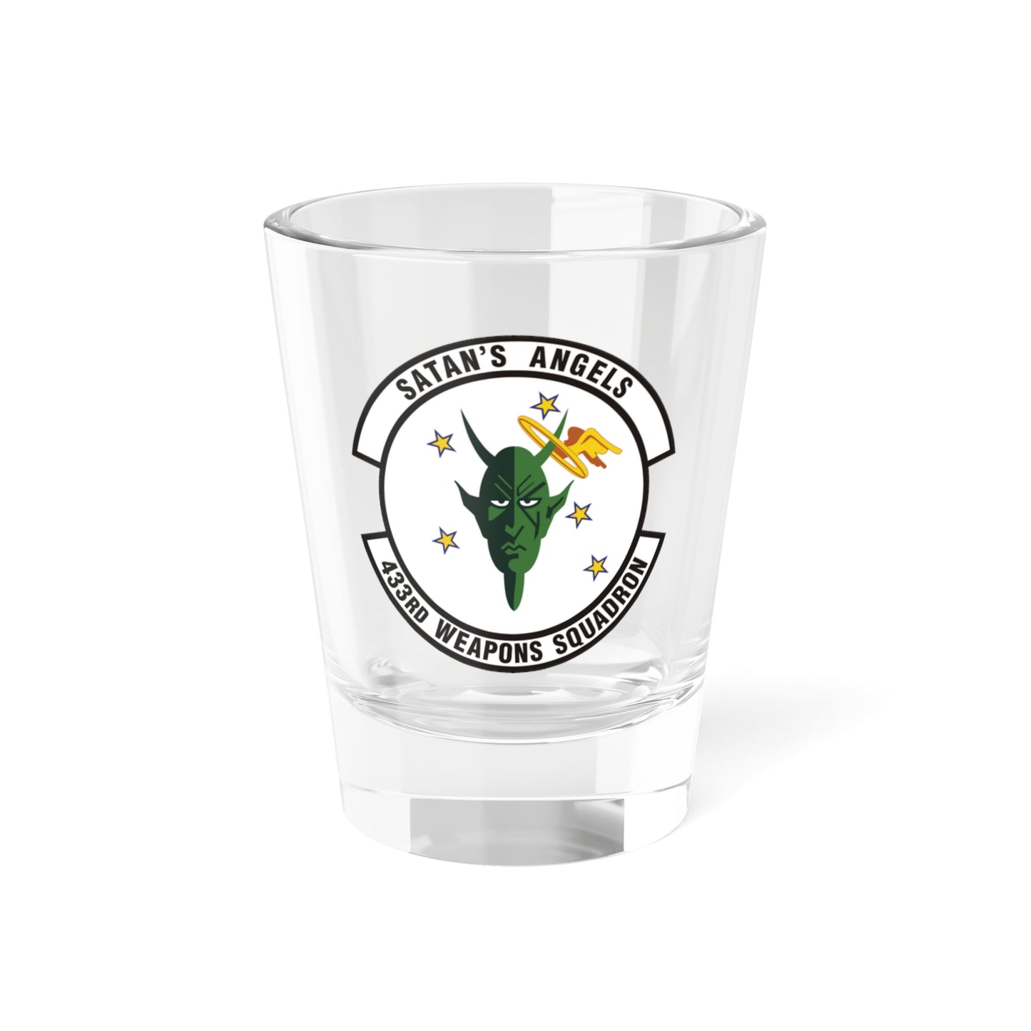 433d Weapons Squadron (U.S. Air Force) Shot Glass 1.5oz