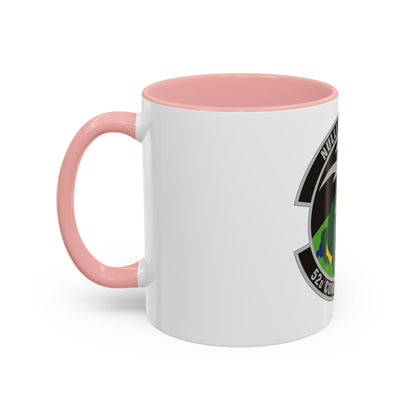 52d Combat Communications Squadron (U.S. Air Force) Accent Coffee Mug