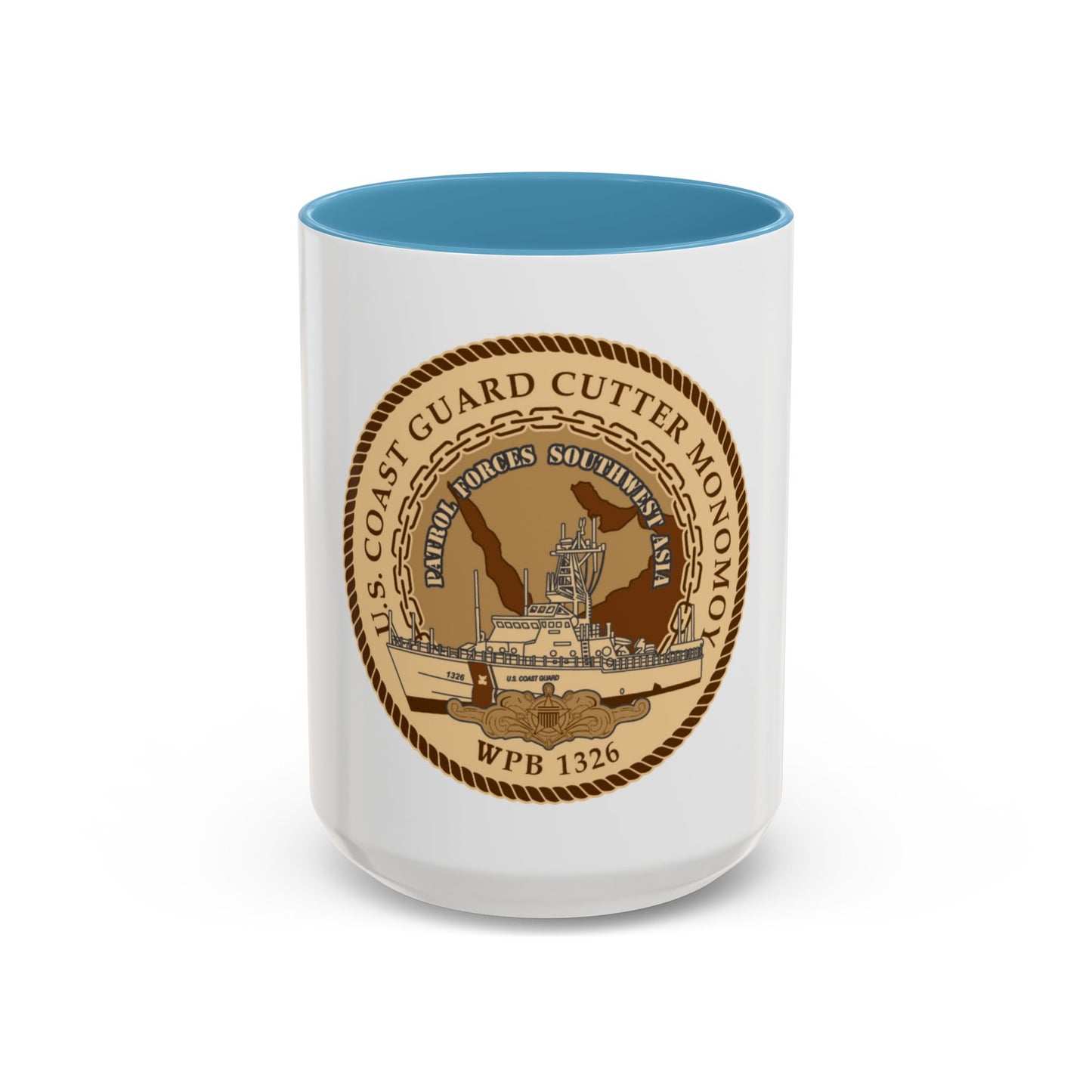 USCGC Monomoy WPB 1326 (U.S. Coast Guard) Accent Coffee Mug