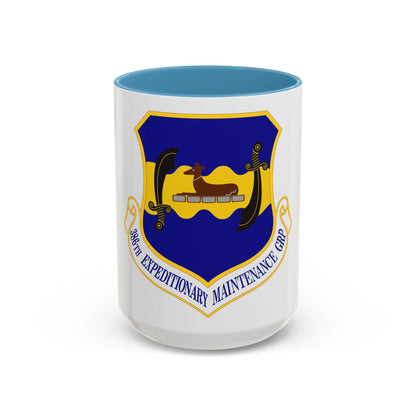 386th Expeditionary Maintenance Group (U.S. Air Force) Accent Coffee Mug