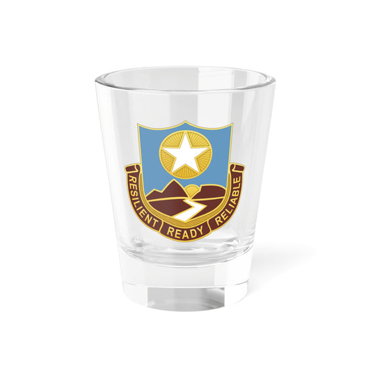 Verre à liqueur Activité Santé Dentaire Fort Bliss (Armée Américaine) 1,5 oz