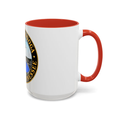 Seal of Chattanooga Tennessee - Accent Coffee Mug