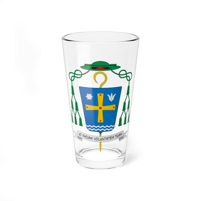 Escudo de Edmar Peron (Spain) (Coat of Arms) Pint Glass 16oz