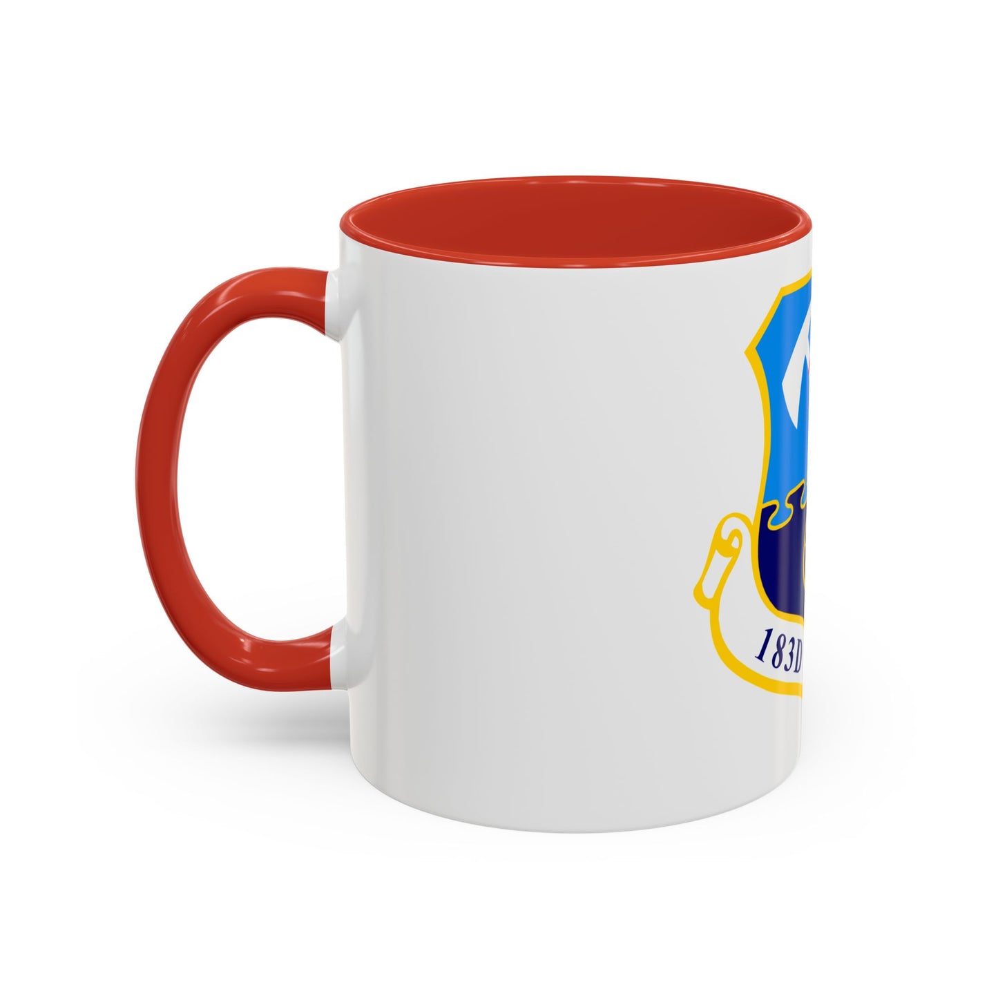 183d Wing emblem (U.S. Air Force) Accent Coffee Mug