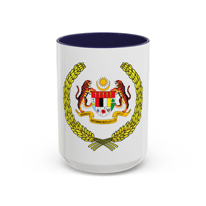 Arms of the Yang di-Pertuan Agong of Malaysia - Accent Coffee Mug