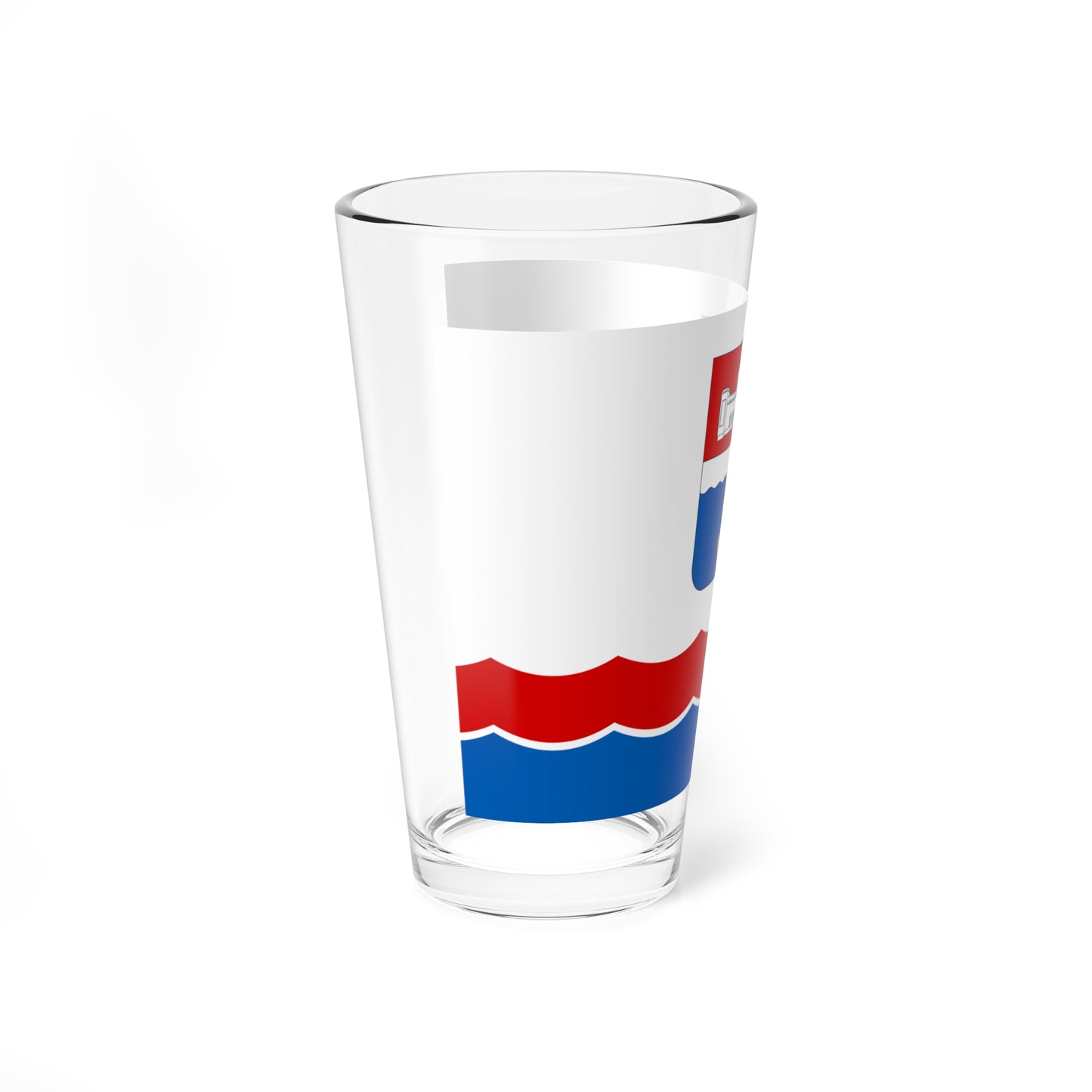 Flag of Nakhimov district (Russia) Pint Glass 16oz