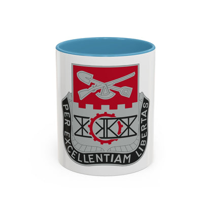 206 Engineer Battalion (U.S. Army) Accent Coffee Mug