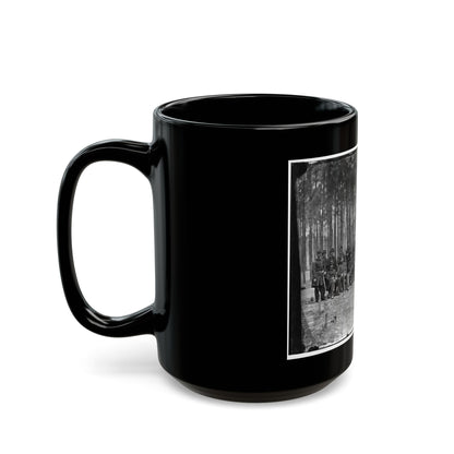 Petersburg, Virginia. Officers Of 114th Pennsylvania Infantry (U.S. Civil War) Black Coffee Mug