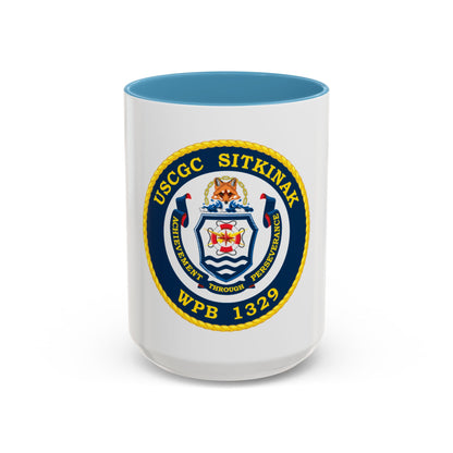 USCGC Sitkinak WPB 1329 (U.S. Coast Guard) Accent Coffee Mug