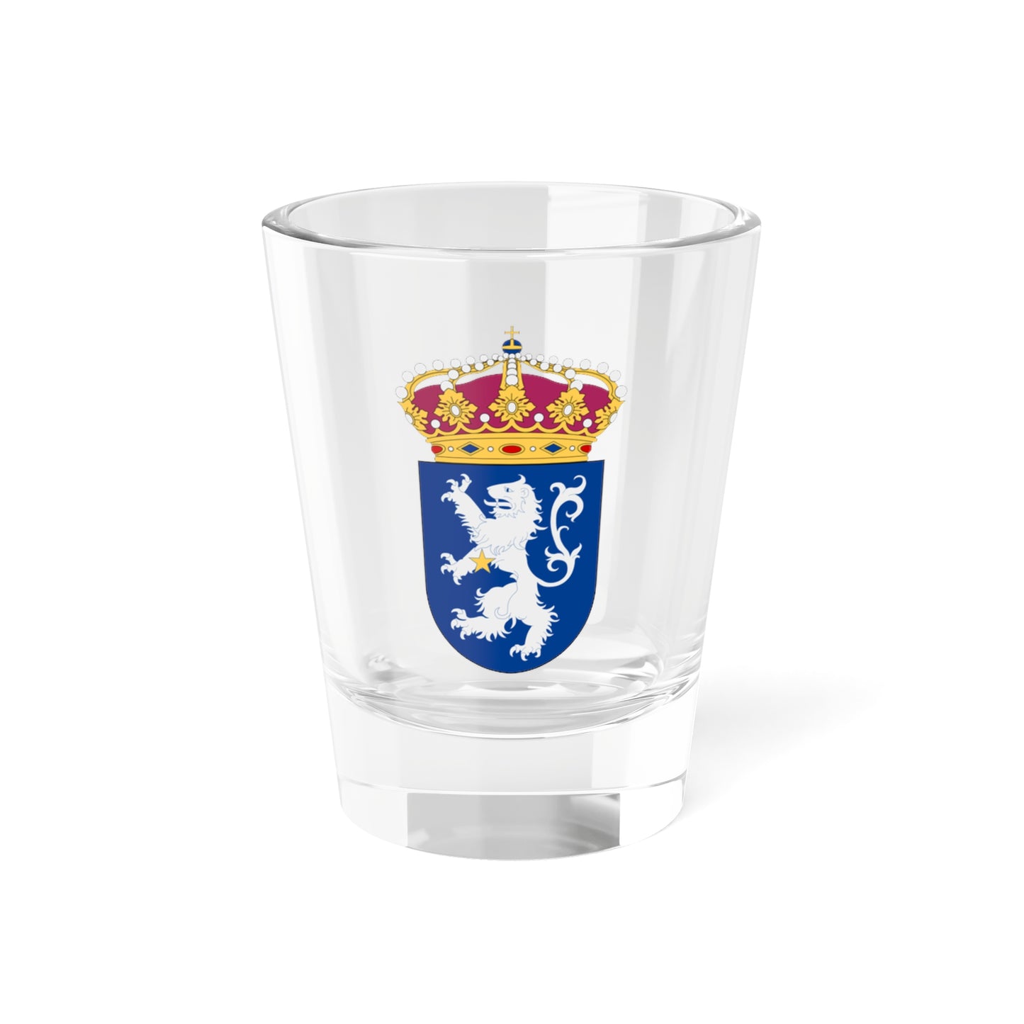HMS Regulus vapen (Sweden) (Coat of Arms) Shot Glass 1.5oz