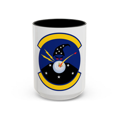 411 Flight Test Squadron AFMC (U.S. Air Force) Accent Coffee Mug