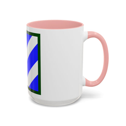 3rd Infantry Division (U.S. Army) Accent Coffee Mug