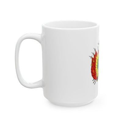 Coat of arms of Bolivia - White Coffee Mug
