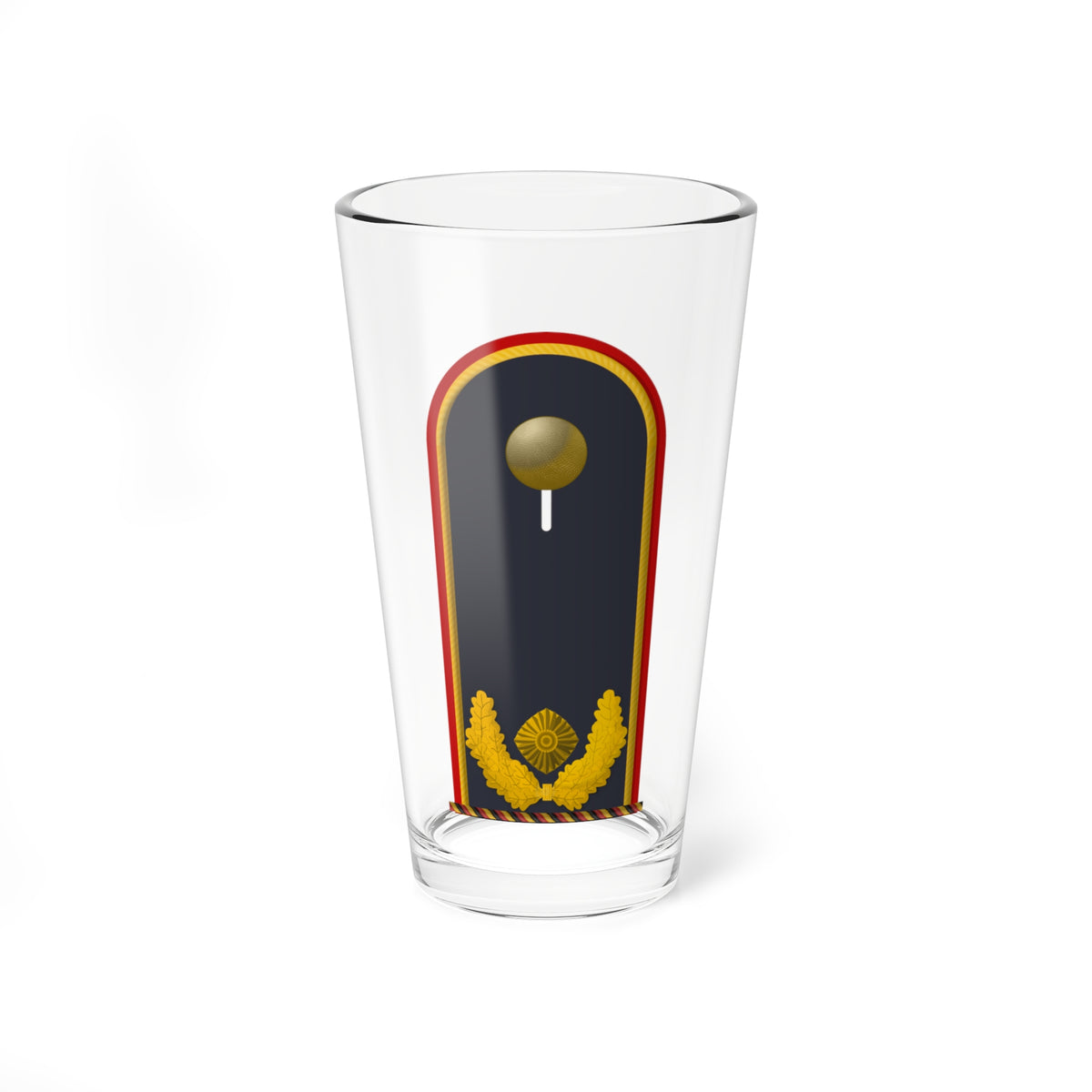 LD B 61 Brigadegeneral a.D. (Military Rank) Pint Glass 16oz