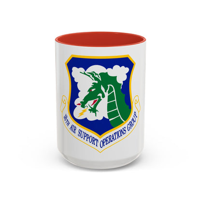 18 Air Support Operations Group ACC (U.S. Air Force) Accent Coffee Mug