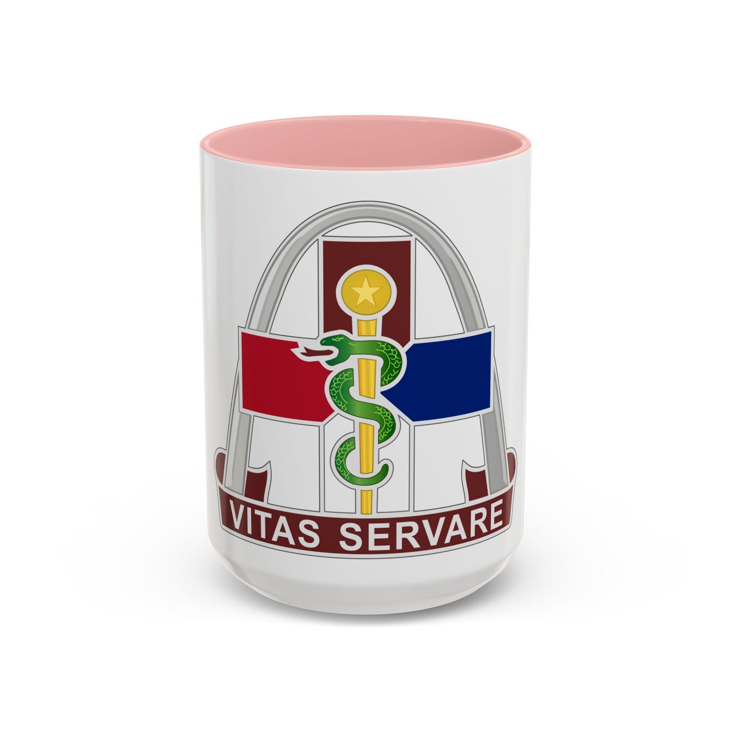 811th Hospital Center (U.S. Army) Accent Coffee Mug