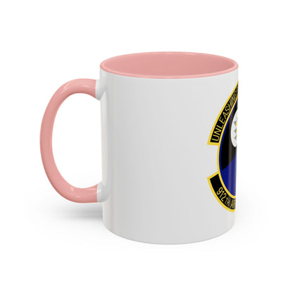 912th Aircraft Maintenance Squadron (U.S. Air Force) Accent Coffee Mug
